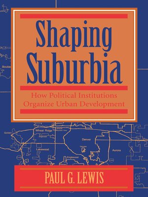 cover image of Shaping Suburbia